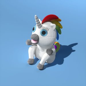 Dookie  Plush Unicorn
