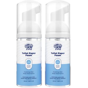 TOILET PAPER FOAM INSTANT WET WIPE 2 PACK