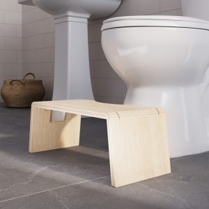 OSLO OAK FOLDING STOOL